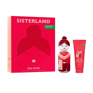 Benetton Sisterland Red Rose Set 2 Piezas