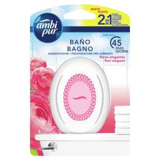 Ambi Pur Ambientador Baño Flores Elegantes