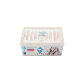 Bastoncillos Kids Star Cott Seguridad 50 Unidades