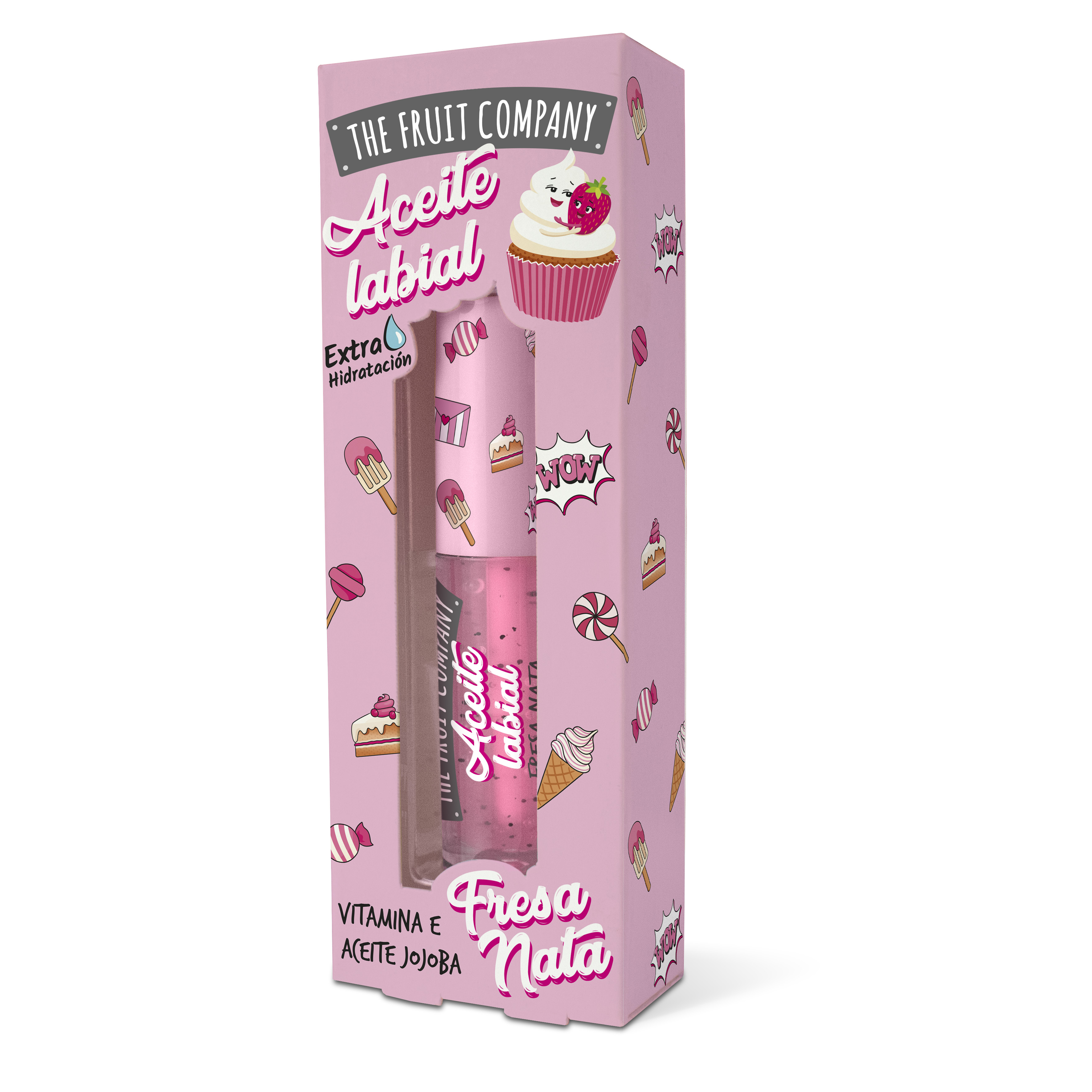 Fruit Company Aceite Labial Fresa Nata 3,6ml