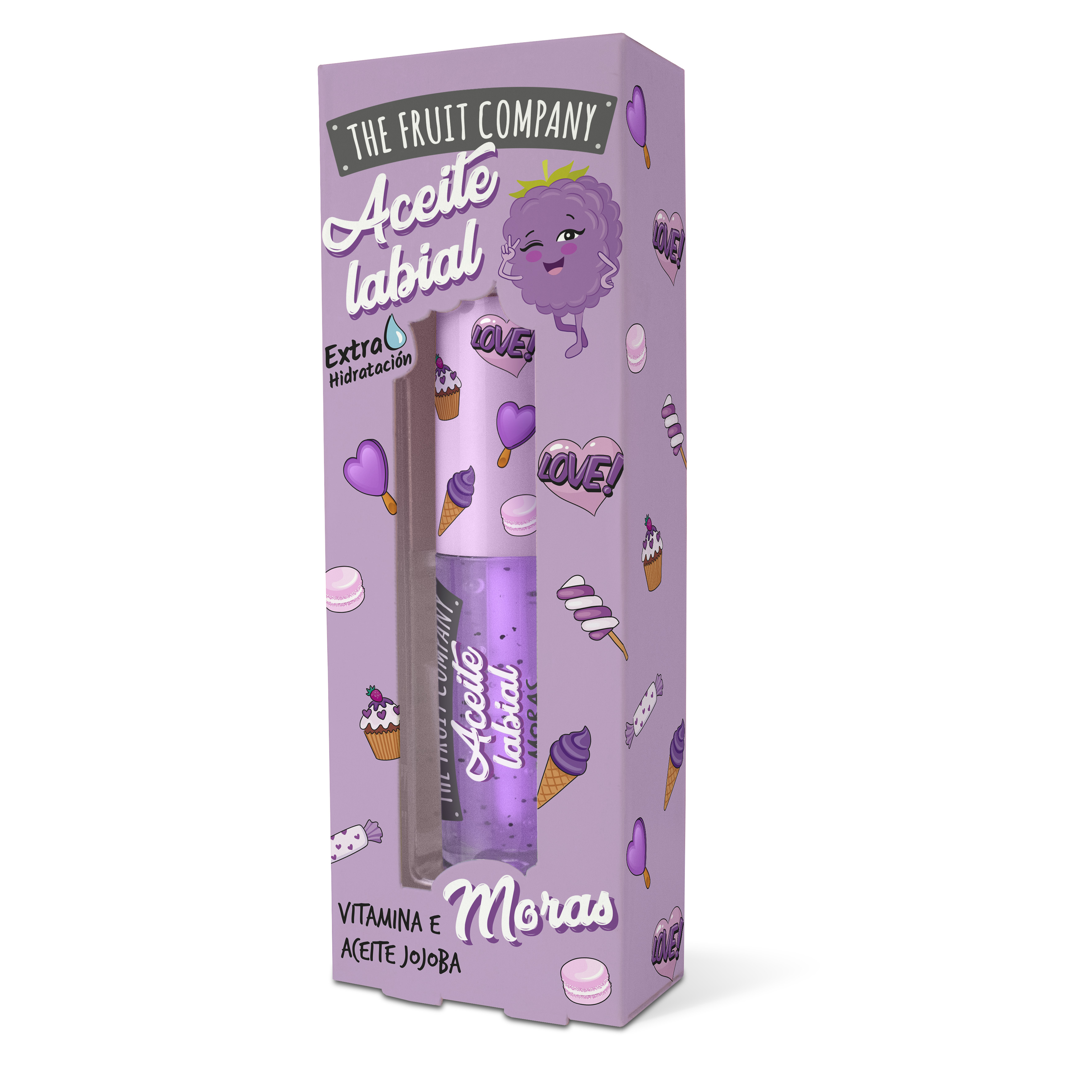 Fruit Company Aceite Labial Mora 3,6ml