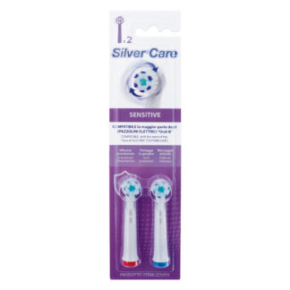 Silver Care Recambio Cepillo Electrico Sensitive 2 Unidades