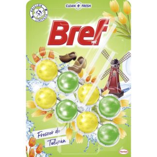 Bref Ambientador Wc Bolas Frescor Tulipán 2 Unidades