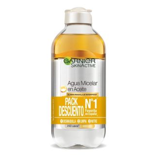 Garnier Skin Active Agua Micelar Aceite 400ml Pack 2 Unidades