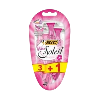 Bic Miss Soleil Maquinillas 3 Hojas 3+1 Unidades