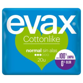 Evax Cottonlike Normal Sin Alas 20 unidades