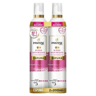 Pantene Espuma Rizos Definidos Nº5 Pack 2 Unidades