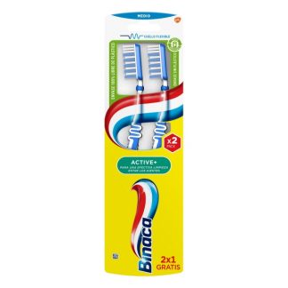 Binaca Cepillo Dental Active 2 Unidades