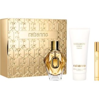 Lady Million Gold For Her Eau de Parfum 90ml Set 3 Piezas