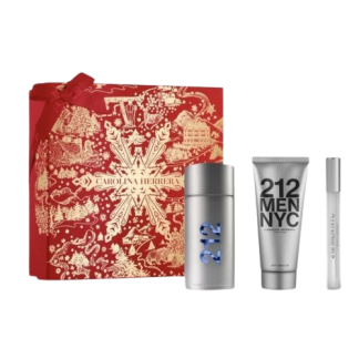 212 Men Eau De Toillete 100ml Set 3 Piezas