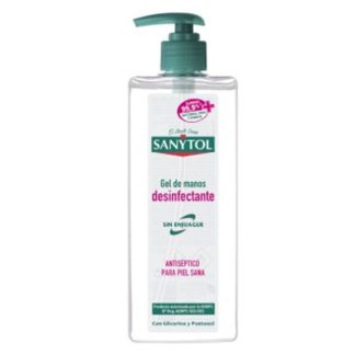Sanytol Gel Hidroalcohólico Antiséptico 500ml Con Dosificador