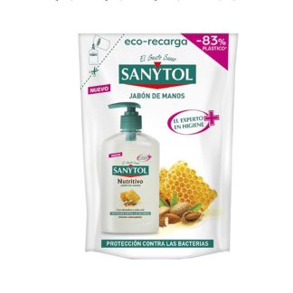 Sanytol Recarga Jabón Manos Nutritivo Miel 200ml