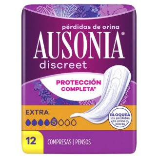 Ausonia Discreet Extra Compresa 12 Unidades