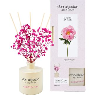 Don Algodon Ambientador Mikado Cerezo En Flor 60ml
