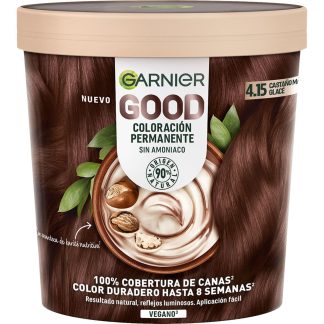 Garnier Good Coloración Permanente Sin Amoniaco N4,15 Castaño Marrón