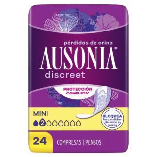Ausonia Discreet Mini Compresa 24 Unidades