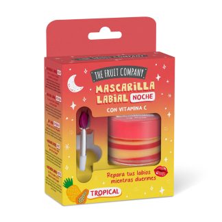 Fruit Company Mascarilla Labial Tropical Con Vitamina C