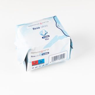Femme & Nina Compresa Fina Alas 10 Unidades