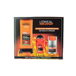 Loreal Men Expert Hydra Energetic Pack 3 Piezas