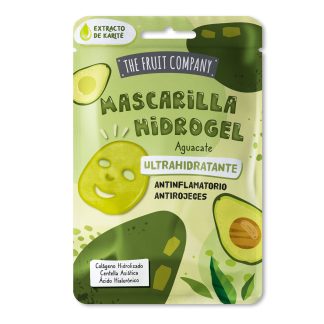 Fruit Company Mascarilla Facial Hidrogel Aguacate Ultrahidratante 31gr