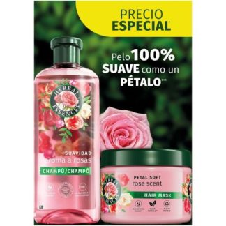 Herbal Essence Pack Rosas Champú 350ml+ Mascarilla 500ml