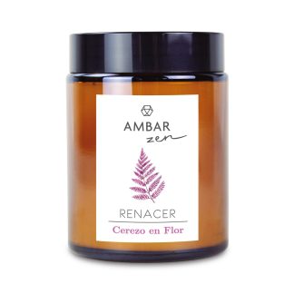 Ambar Zen Vela Perfumada Cerezo en Flor 125gr