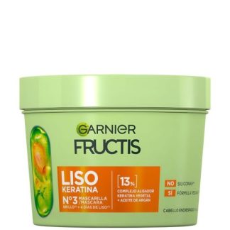 Fructis Liso Keratina Mascarilla Nº3 370ml