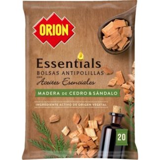 Orion Antipolillas Bolsa Con Aceites Essentials 20 Unidades