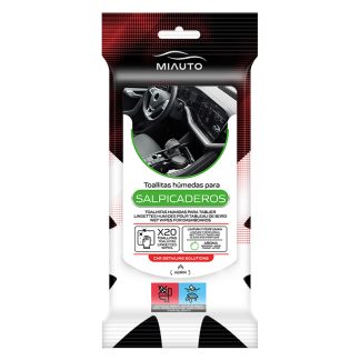 MiAuto Toallitas Limpia Salpicaderos Con Perfume Manzana 20 Unidades