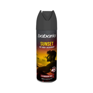 Babaria Desodorante Spray Men Sunset 200ml