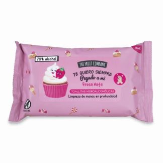 Fruit Company Toallitas Húmedas Cara y Manos Fresa & Nata 15 Unidades