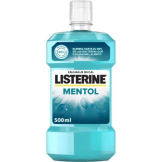 Listerine Enjuague Bucal Mentol 500ml