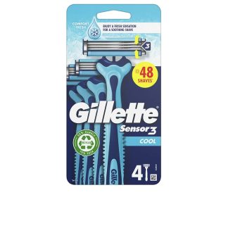 Maquinillas Gillette Sensor 3 Cool 4 Unidades 