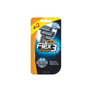 Bic Maquinillas Afeitar Flex 3 Hojas 4+2 Unidades