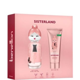 Benetton Sisterland Blush Cherry Eau de Parfum 80ml Set 2 piezas