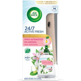 Airwick Active Fresh Ambientador Automatico Flor de Jazmin Aparato + Recambio 228 ml