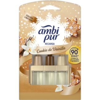 Ambipur 3 Evolution Recambio Eléctrico Cookie Vainilla Edición Navidad
