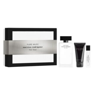 Narciso Rodriguez For Her Pure Musc Eau De Parfum 100ml Set 3 Piezas