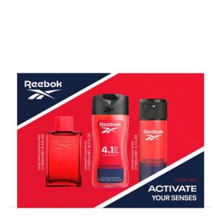 Reebok Activate Your Senses For Him Set 3 Piezas