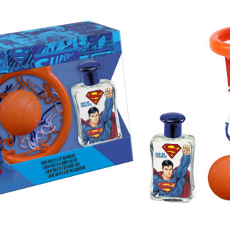 Superman Estuche Colonia 50ml + Juego Canasta Baloncesto