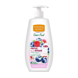 Natural Honey Loción Corporal Super Food Frutas del Bosque 330ml