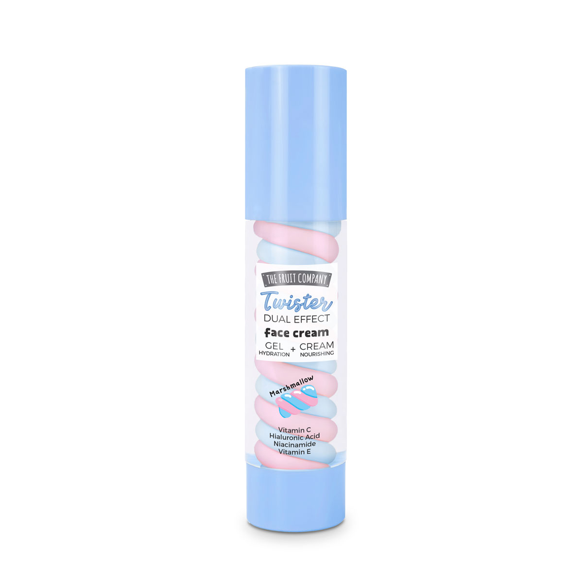 Fruit Company Twister Dual Effect Face Cream Nube de Colores 50gr