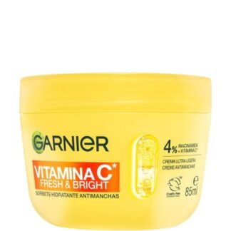 Garnier Vitamina C Fresh & Bright Sorbete Hidratante Anti Manchas 85ml