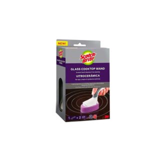 Scotch brite Vitrocerámica Mango + 2 Recambios
