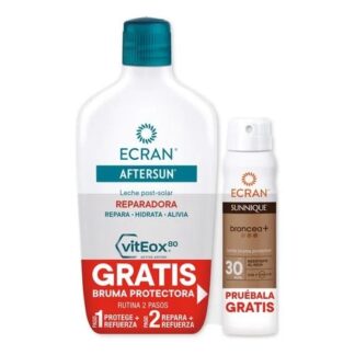 Ecran AfterSun Leche Reparadora 400ml + Regalo Bruma Facial SPF30