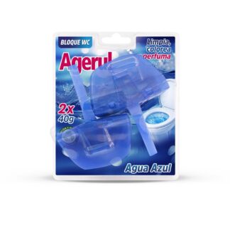 Agerul Colgador Bloque Wc Agua Azul 2 Unidades