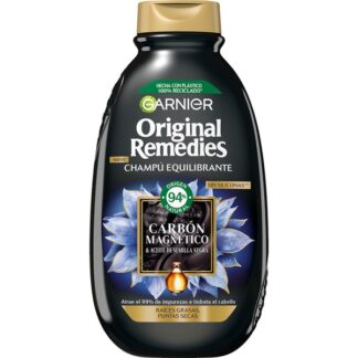Garnier Original Remedies Champú Equilibrante Carbón Magnético 400ml