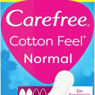 Carefree Salva Slip Normal Cotton Feel Sin Fragancia 40+4 Unidades