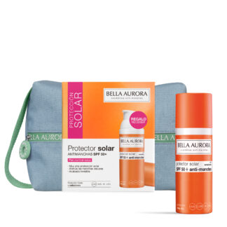Bella Aurora Protección Solar Anti Manchas SPF50 Piel Normal a Seca + Neceser Regalo