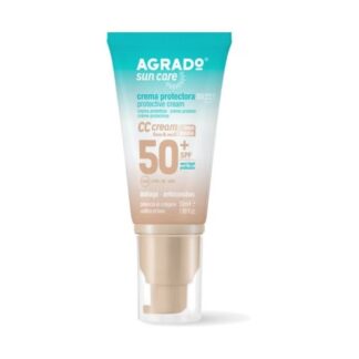 Agrado Crema Protectora Facial CC Cream SPF50+ 50ml